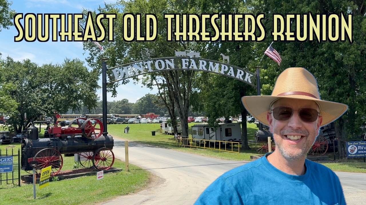 Southeast Old Threshers Reunion 2025 - Denton North Carolina - Tractor Show