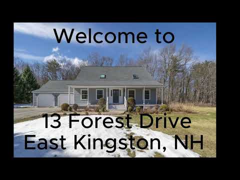 13 Forest Drive, East Kingston, NH home video tour