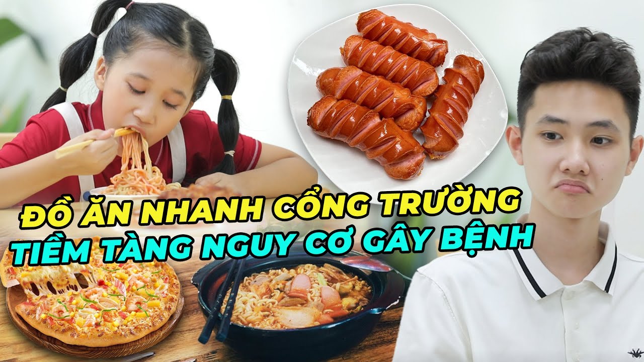 Thám Tử Nhí Tổng Hợp 14: Thám Tử Nhí Vạch Trần Nguy Hiểm Tiềm Tàng Của Đồ Ăn Nhanh Tại Cổng Trường