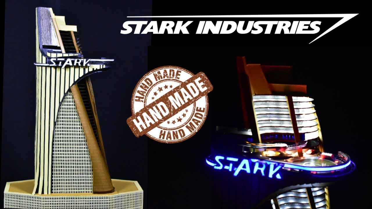 Watch Me Build Stark Tower From Scratch – Timelapse Marvel Diorama 