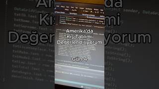 Amerikada Üniversiteler Kış Tatiline Girdiği Için Tatil Bitimine Kadar Video Serisi.