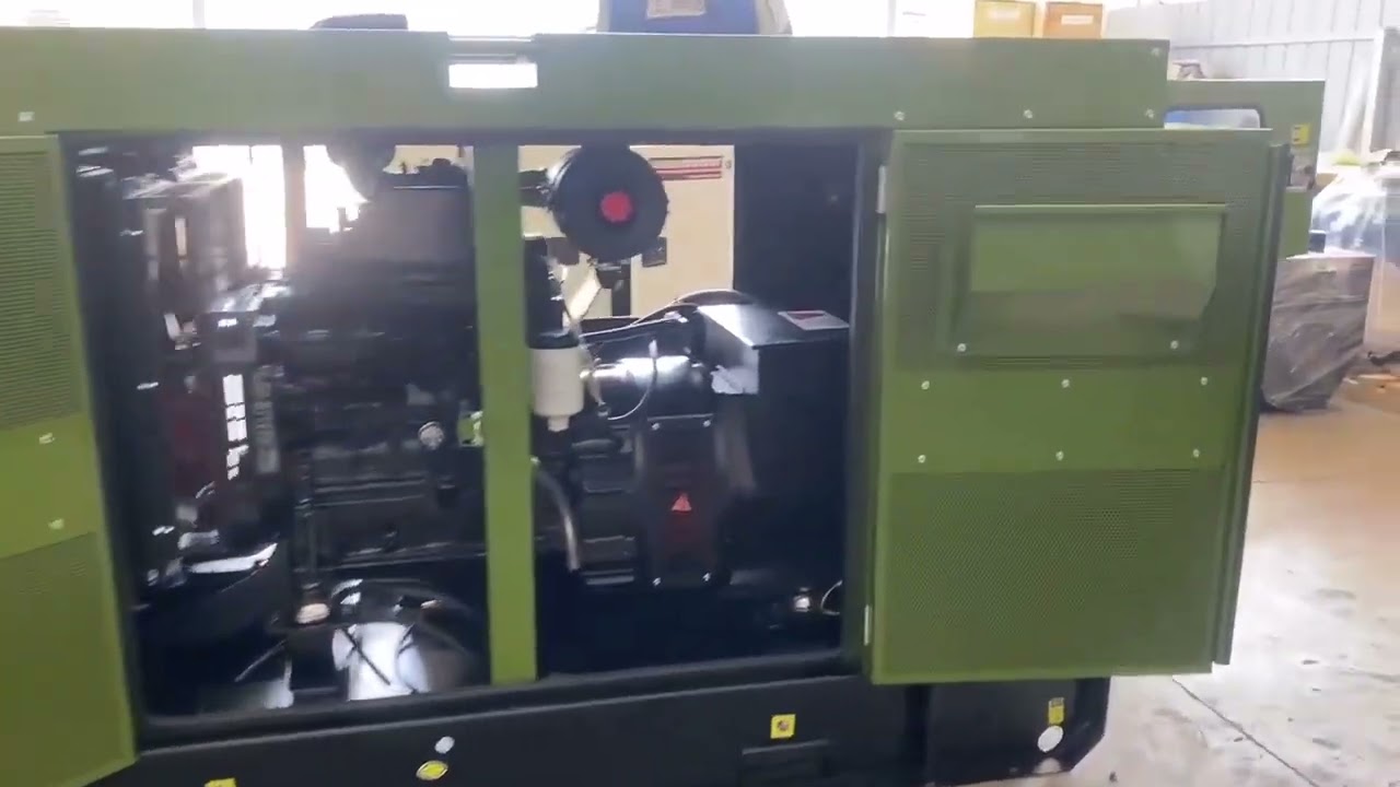 Diesel generator set Cummins 50kVA Water Cooled Customized
