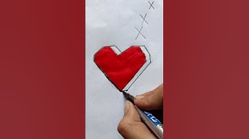 3d♥️ #satisfying #art #satifingart #3dart #asmr #drawing #3ddrawing #youtubeshorts #painting #shorts