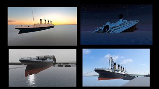 RMS TITANIC FULL STORY!!!!! from launch to sink  Titanic 4D Simulator #5