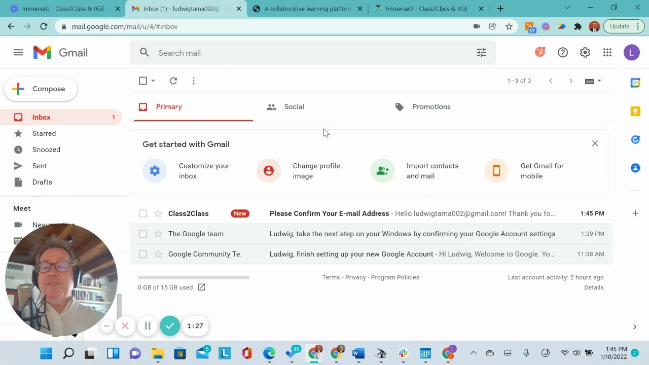V2 For students  Creating your ImmerseU Account and where to enter your Course Code