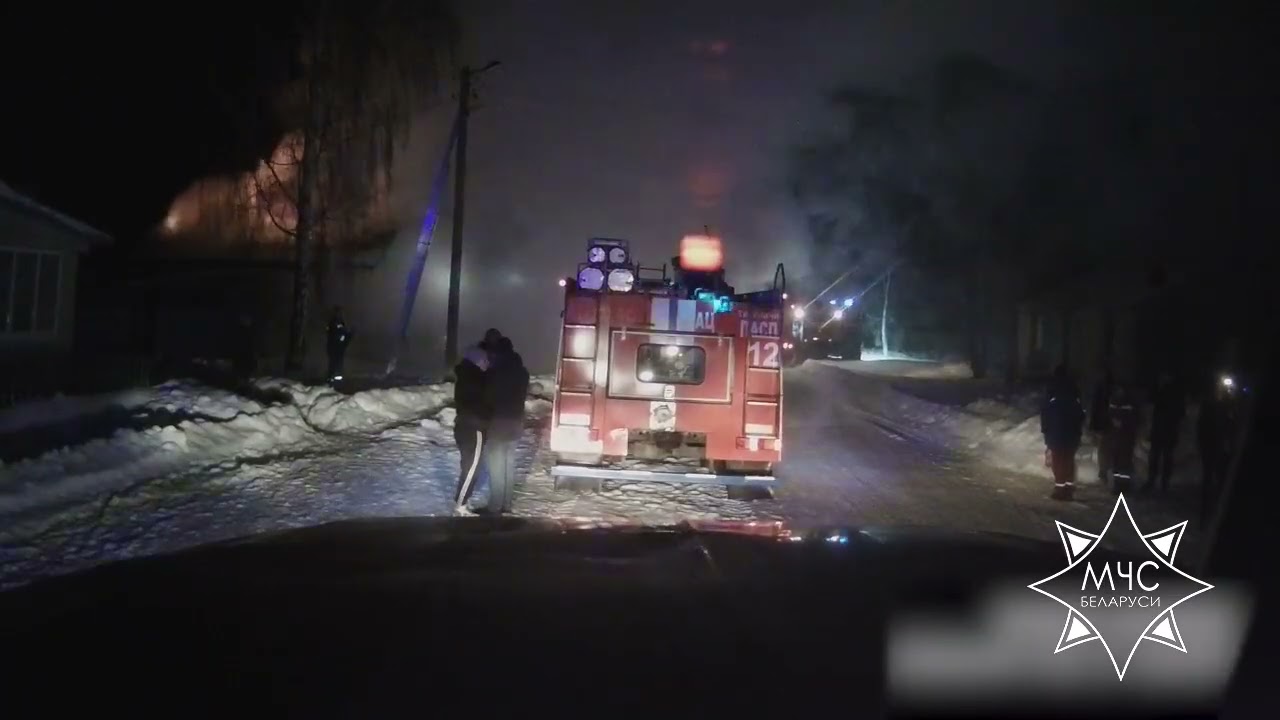 Трагический пожар в деревне Большая Крушиновка Рогачёвского района | 2026.01.25