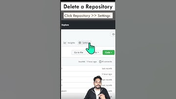 #shorts Verwijder repository in GitHub #Shorts