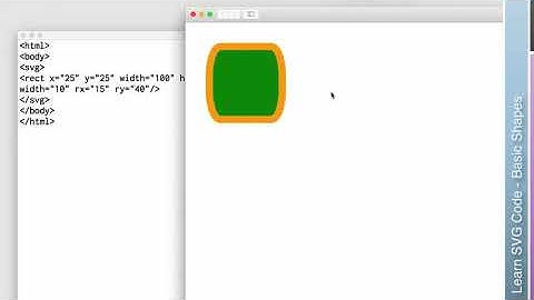 Basic Shapes in SVG