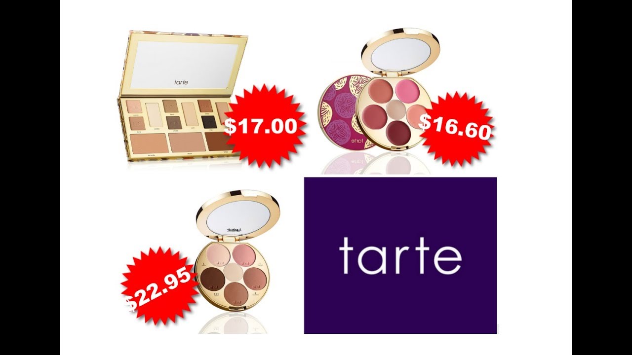 Tarte Year End Sale! Up to 70% Off + Coupon Info - YouTube