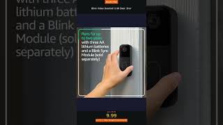 Blink Video Doorbell 9.99 Deal #Shorts