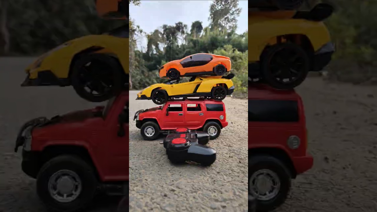 😃3 Different Types Of Rc Car Testing On Road👍
