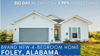Brand New Home in Foley, AL | $10,000 Incentive   2.99% First Year Rate (LIMITED TIME!)