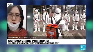 Coronavirus pandemic: South Korea eases restrictions as cases drop