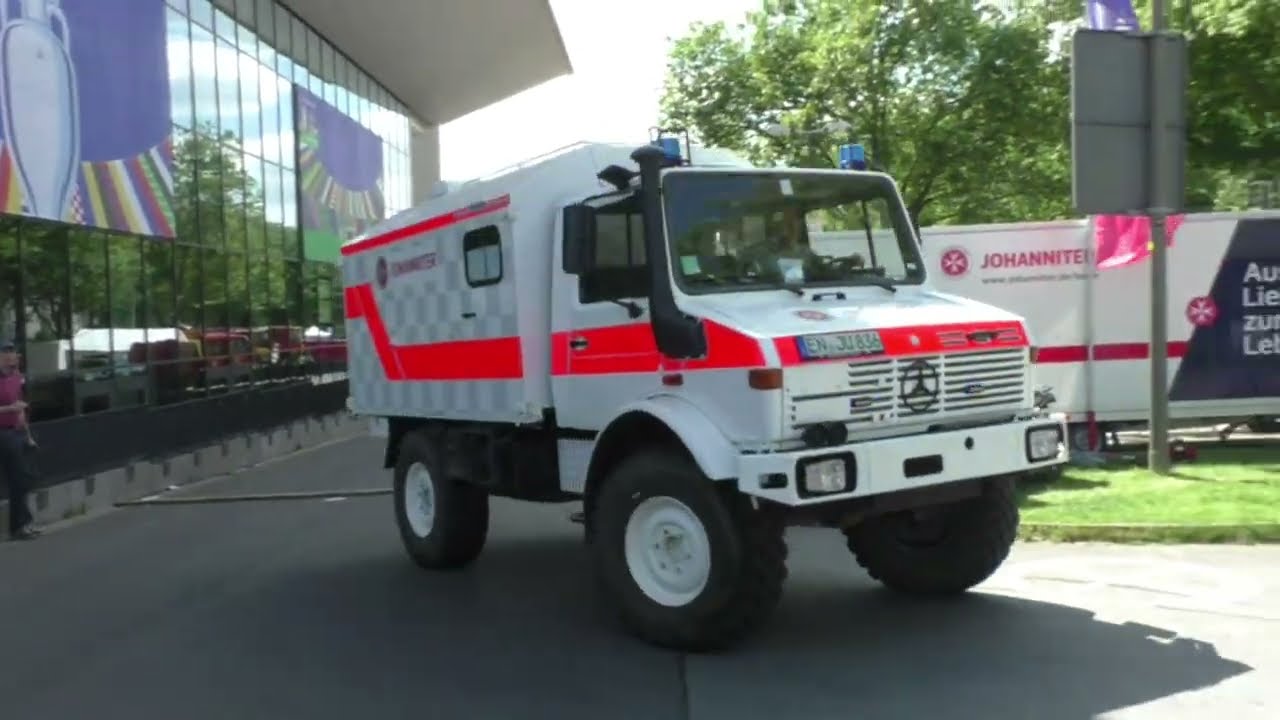 Abfahrten von der 112 Rescue Messe + FuRW 1 in Dortmund
