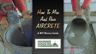 Precast Aircrete/Foam Concrete Panels - How To Mix and Pour screenshot 5