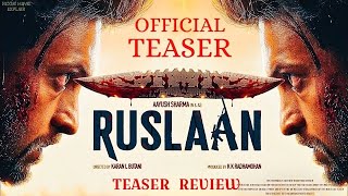 Ruslaan | Teaser Review | Stay with Nikhil  #ruslaan #reaction