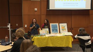 Young Artists Retreat 2024: Angie and Michelle Dreher Two Tone Press Printing