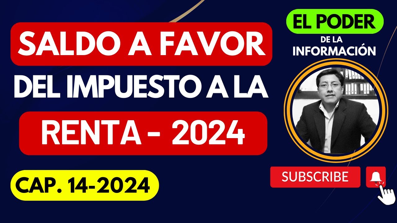 COMENTARIOS DE LA UTILIZACION DEL SALDO A FAVOR DEL IMPUESTO A LA RENTA ...