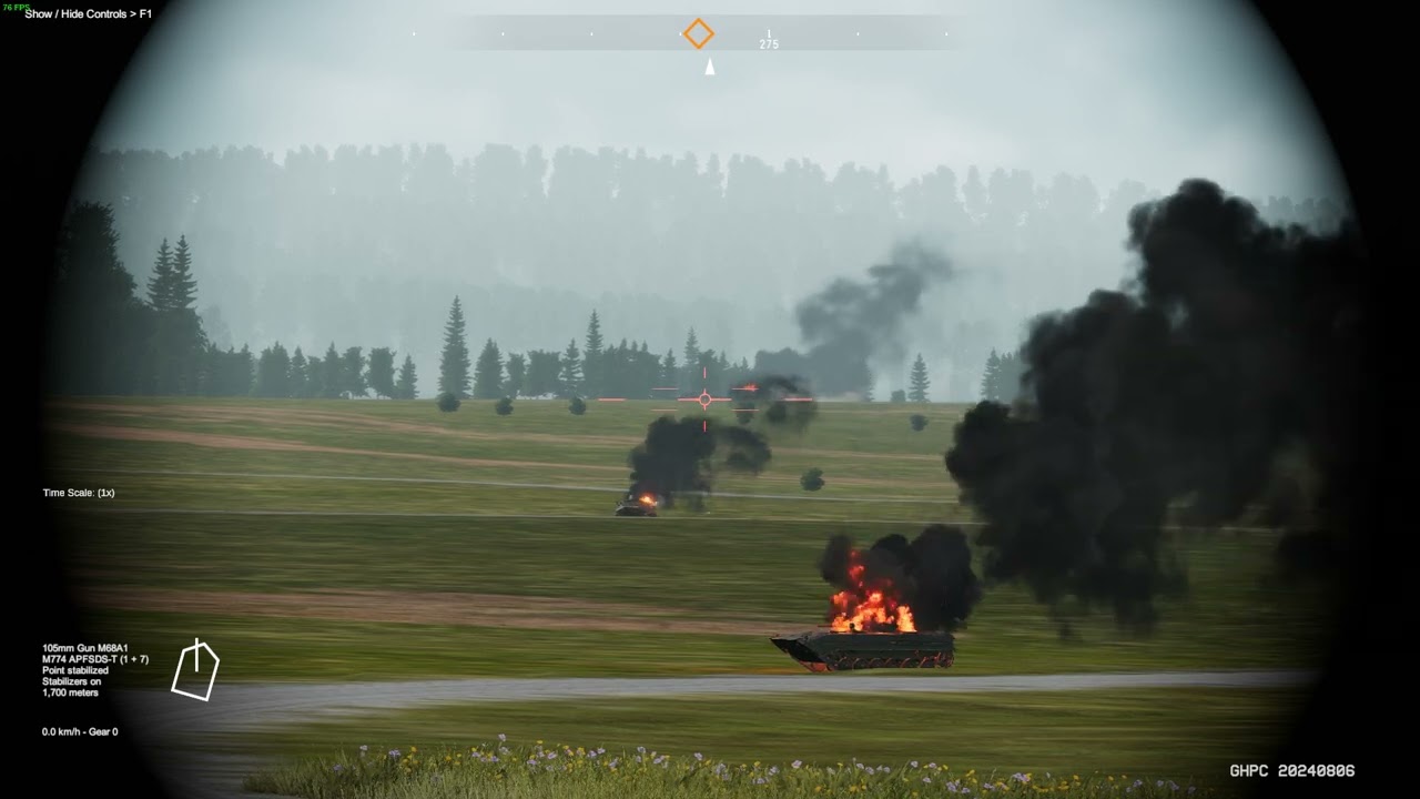 Real Tank Commander's Guide to M60A3 TTS day sight 