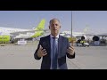 airBaltic brings Airbus A220 to Dubai Airshow