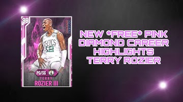 NEW *FREE* CAREER HIGHLIGHTS PINK DIAMOND TERRY ROZIER IN NBA2K20!