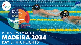🏊‍♂️ Para Swimming - Madeira 2024: Day 3 Highlights - All Spectacular Moments!