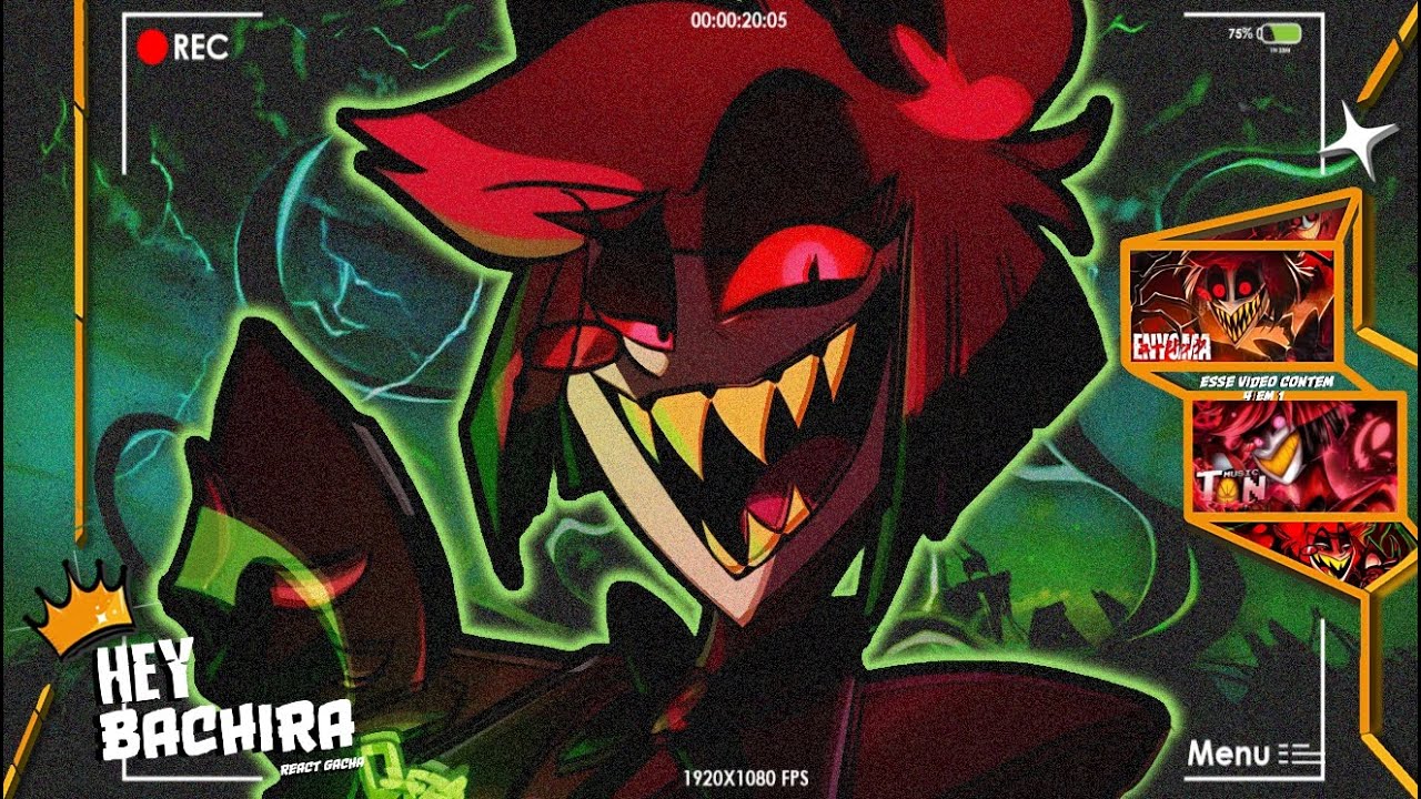 ♪👿🔥Mairimashita! Iruma-kun React Raps do Alastor+Tiktoks Alastor(Hazbin Hotel)| 4 em 1 | Iruma As|Au