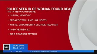 Police Seek Id Of Woman Found Dead In Nh Breakdown Lane