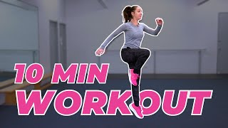 10 Minute Leg Workout For Figure Skaters | Figure Skating