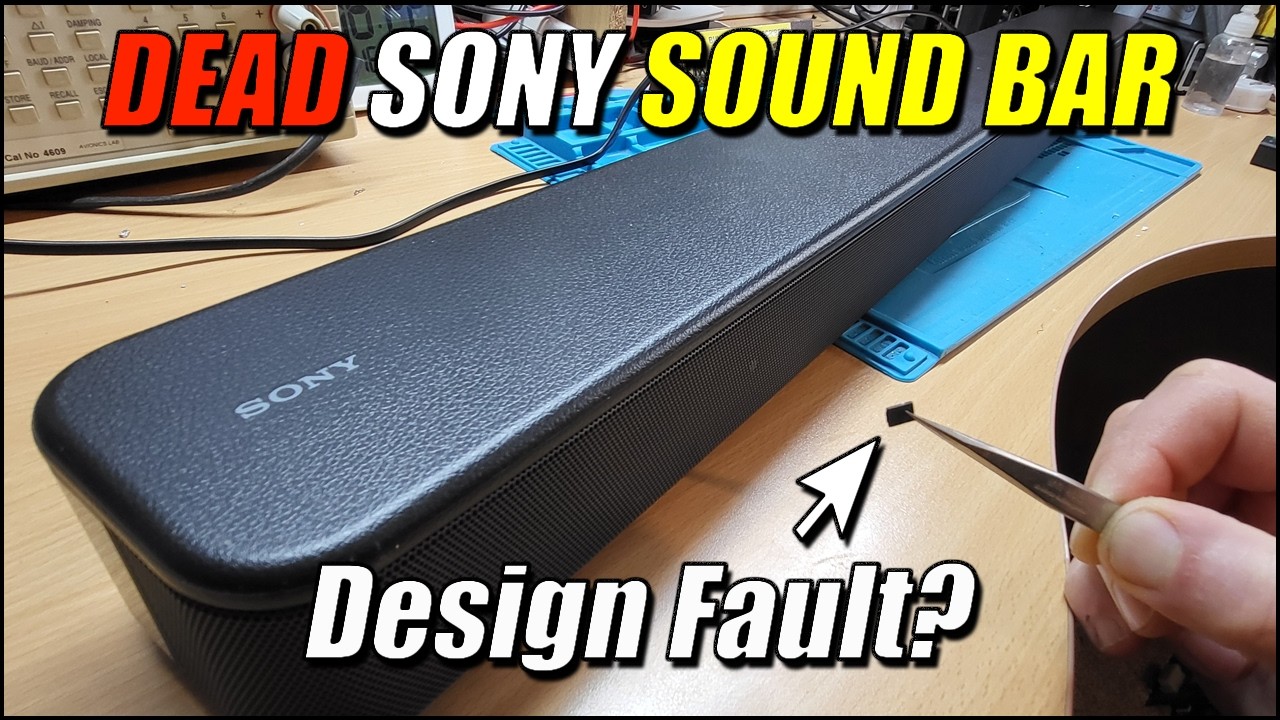 A Viewer Sent Me This 'Dead' Sony Soundbar... I Found the Problem!