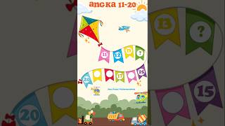 Angka 11-20 | Belajar Angka 123 | Belajar Anak Sehari-hari 💖 Belajar Balita PAUD TK SD