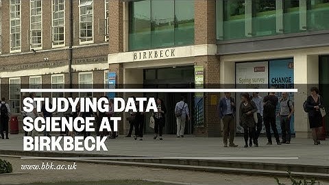 Studying Data Science at Birkbeck - Michelle Conway