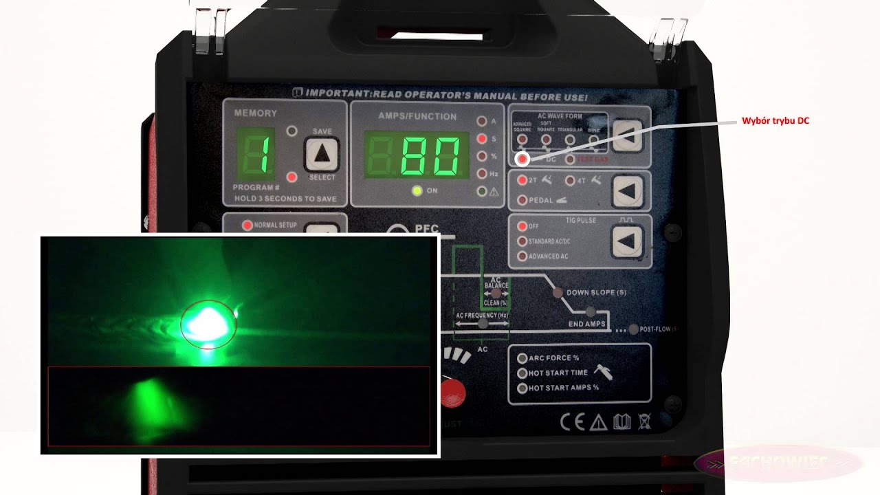 Spawarka Welder Fantasy JET TIG III 200 AC/DC 3w1 - zestaw