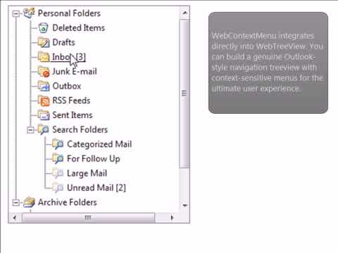 WebTreeView - Integration with WebContextMenu