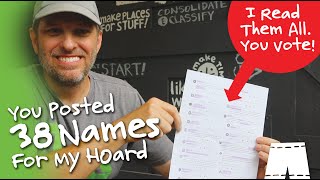 You Name The Hoard | Taking Action To Change My Hoarding - Ep.8