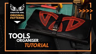 [FREE PATTERN] Leather Tools Organiser