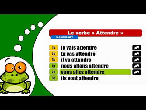 Como conjugado attendre # Futur proche