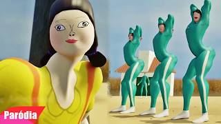 EU E MEUS AMIGOS NO ROUND 6 (Squid Game) TENTE NÃO RIR screenshot 5