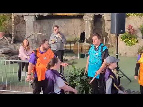 Universal Orlando Mardi Gras parade behind the scenes