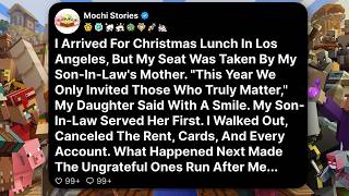 I Arrived For Christmas Lunch In Los Angeles, But My Seat Was Taken By My Son-In-Law's Mother. ... Guide