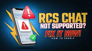 حل مشكلة "RCS Chat Not Supported" | كيفية تفعيل رسائل RCS على أندرويد screenshot 3