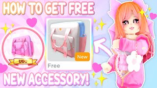 GET THIS FREE PINK UGC HAIR NOW!! 🌷🎀ROBLOX FREE ACCESSORY EVENT 