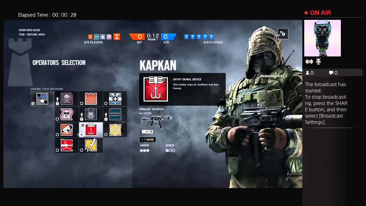 Chalobster's Live PS4 Broadcast