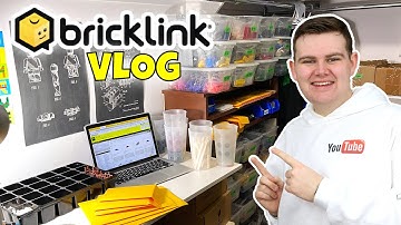Parting Out LEGO Sets for my BrickLink Store | BrickLink Store Vlog October 2023