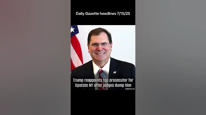 Headlines 7/15/25 More at DailyGazette.com #headlines #Schenectady