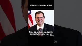 Headlines 7/15/25 More at DailyGazette.com #headlines #Schenectady
