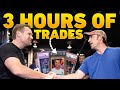 3 hours of negotiating big card trades  