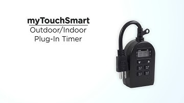 36027: myTouchSmart Simple-Set Outdoor Digital Timer - Overview