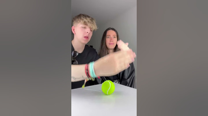 The tennis ball trick