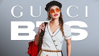 MODELING IN A GUCCI SHOOT FOR 100 THIEVES! (BTS Vlog)